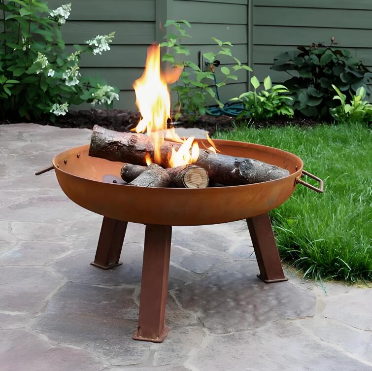 华容锈钢板火盆
